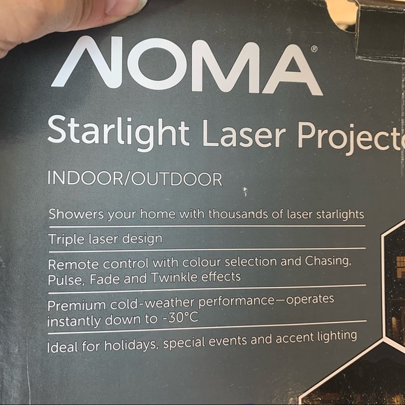 Starlight laser projector christmas outdoor - Picture 2 of 6